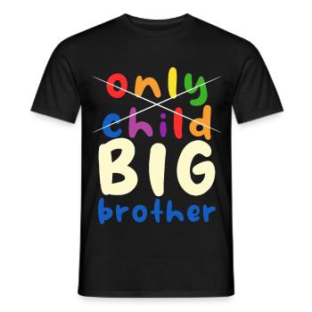 Chemise de la fierté de Big Brother - T-shirt homme - noir - Devant - AI Model Male 178 light (178cm)