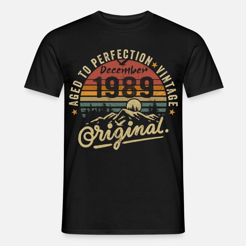 Legends a été dévoilé en décembre 1989 - T-shirt homme - noir