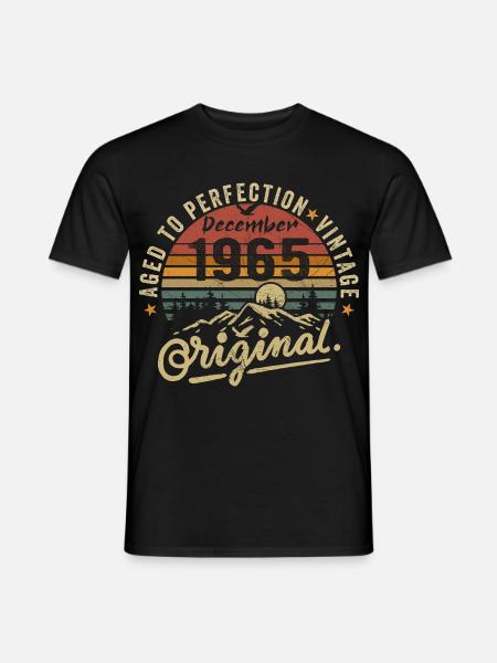Legenden wurden im Dezember 1965 - Männer T-Shirt - Schwarz