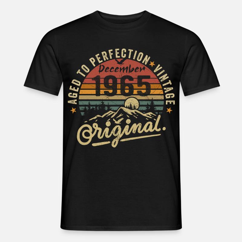 Legenden wurden im Dezember 1965 - Männer T-Shirt - Schwarz