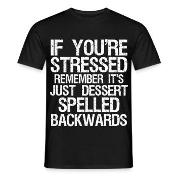 Wenn du mich nicht magst, denk daran, dass es vorbei ist - Männer T-Shirt - Schwarz - Vorne - AI Model Male 178 light (178cm)