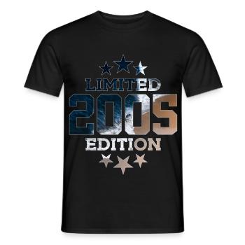 ÉDITION LIMITÉE 21E ANNIVERSAIRE 2005 - T-shirt homme - noir - Devant - AI Model Male 178 light (178cm)