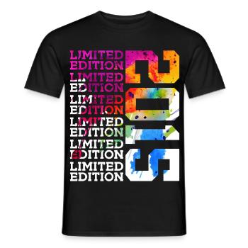 ÉDITION LIMITÉE 2015 11 ANS 11E ANNIVERSAIRE - T-shirt homme - noir - Devant - AI Model Male 178 light (178cm)