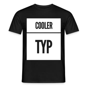 Cooler Typ Lustiger Spruch - Männer T-Shirt - Schwarz - Vorne - AI Model Male 178 light (178cm)
