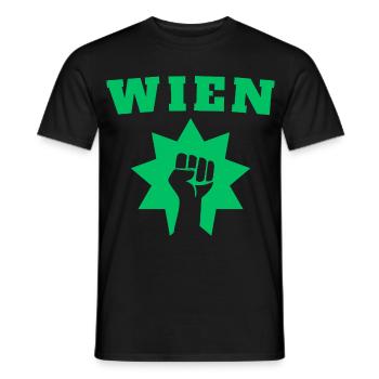 Vienne - T-shirt homme - noir - Devant - AI Model Male 178 light (178cm)