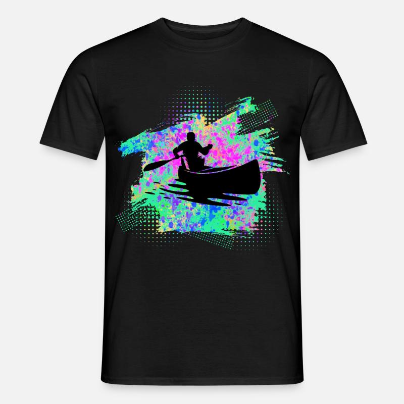 Canoa Kayak - T-shirt uomo - nero