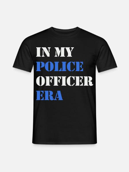 In my police era - Men's T-Shirt - black