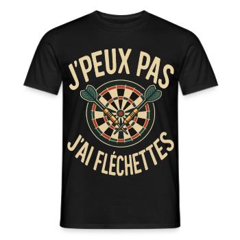 I Can't I Darts Design Darts Player - Männer T-Shirt - Schwarz - Vorne - AI Model Male 178 light (178cm)