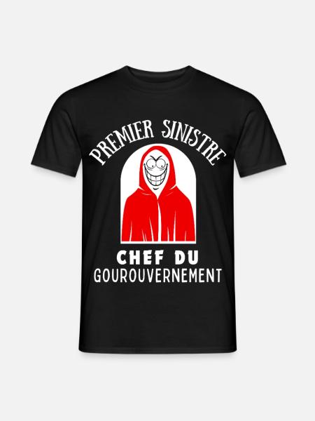 Der erste finstere Regierungsführer - Männer T-Shirt - Schwarz