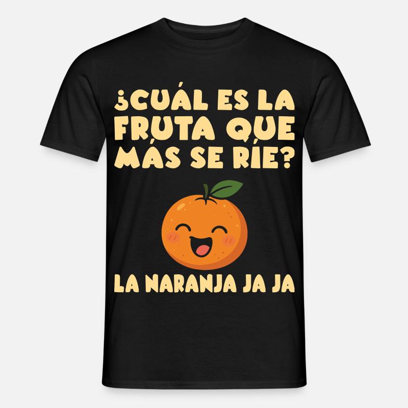 Lustige Spanischlehrerin der Maestra-Schule - Männer T-Shirt - Schwarz