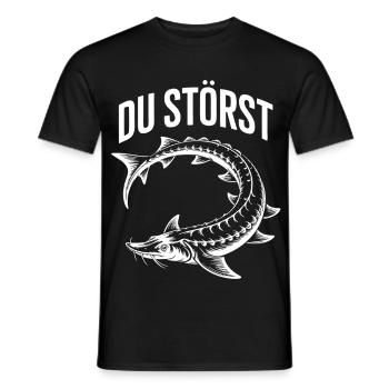 Tu déranges - T-shirt homme - noir - Devant - AI Model Male 178 light (178cm)