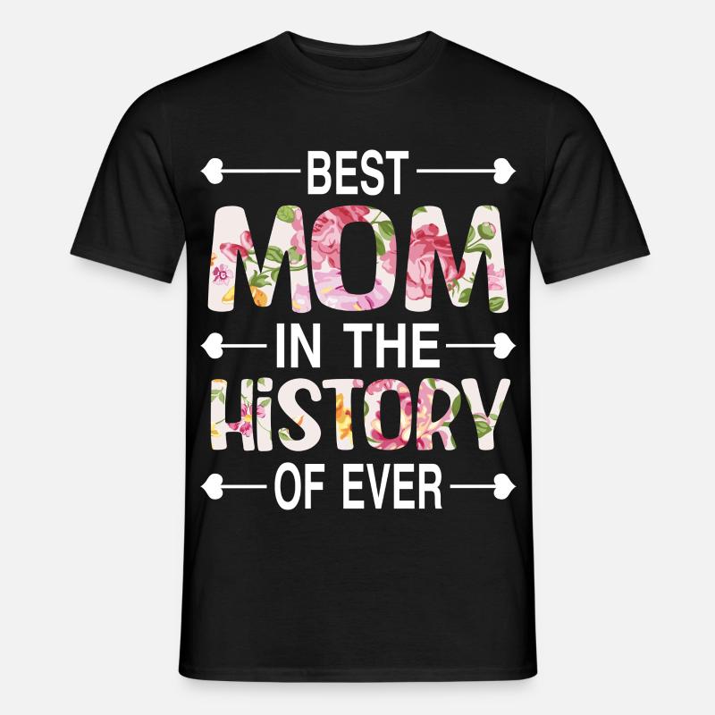 Mama Mutter - Männer T-Shirt - Schwarz