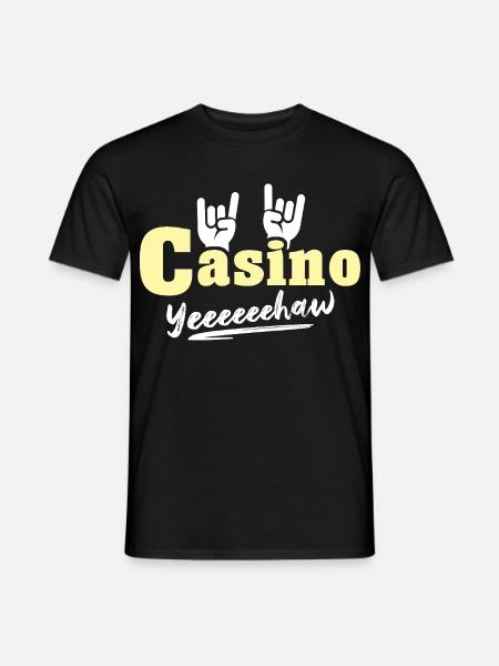 Casino Gambler - Men's T-Shirt - black