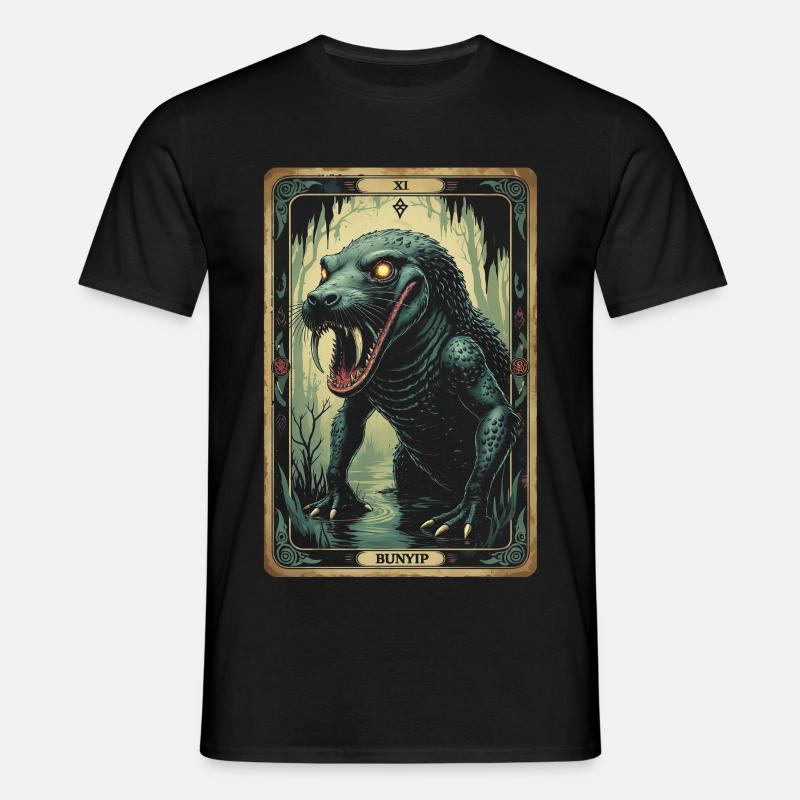 Bunyip Mythological Creatures - Men's T-Shirt - black