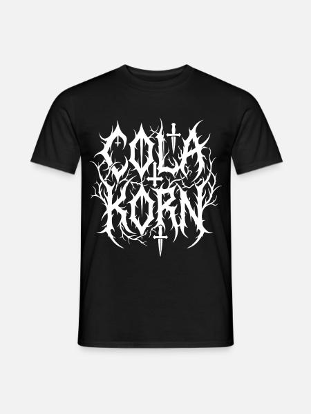 Cola Korn Black Metal - Men's T-Shirt - black