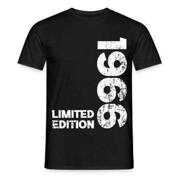 Geburtstag 1966 Geburtstag Geboren 1966 Geburtstagsgeschenk - Männer T-Shirt - Schwarz - Vorne - AI Model Male 178 light (178cm)