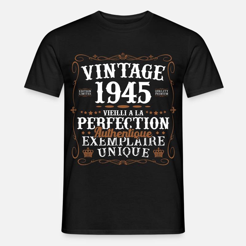 authentique_1945 - Männer T-Shirt - Schwarz