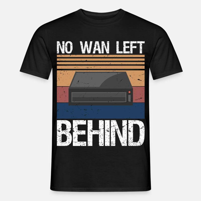 Funny Network Engineer - Männer T-Shirt - Schwarz