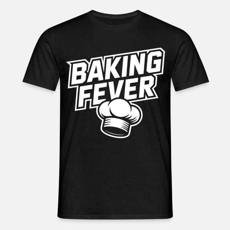Febbre da: Design del Cappello da Chef - Maglietta da uomo - nero