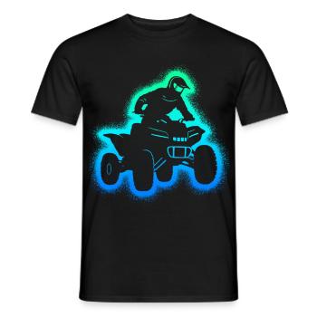 Quad ATV Quad Riders Enfants Garçons Hommes Tout-terrain - T-shirt homme - noir - Devant - AI Model Male 178 light (178cm)