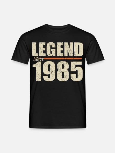 Birthday 1985 | Legend since 1985 - Men's T-Shirt - black