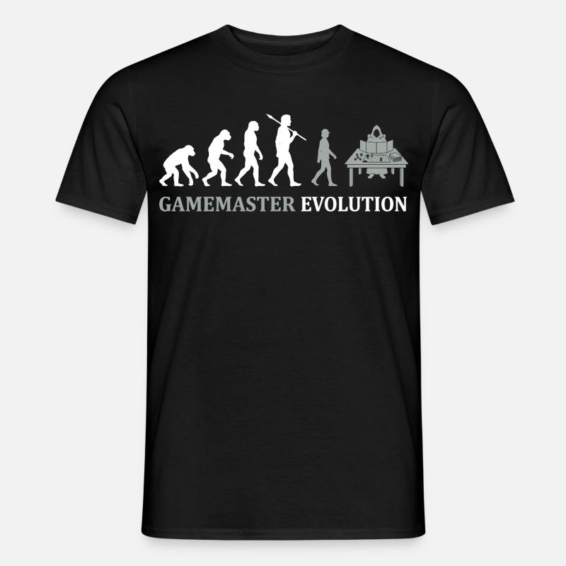 Gamemaster Evolution – Tabletop RPG Design - Men’s T-shirt - black