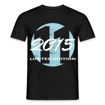 Cadeau garçons et filles pour le 11e anniversaire 2015 - T-shirt homme - noir - Devant - AI Model Male 178 light (178cm)