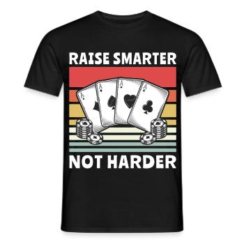 Poker Poker Joueurs - T-shirt homme - noir - Devant - AI Model Male 178 light (178cm)