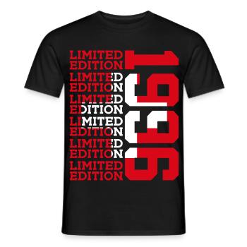 ÉDITION LIMITÉE 1996 30E ANNIVERSAIRE SUISSE - T-shirt homme - noir - Devant - AI Model Male 178 light (178cm)