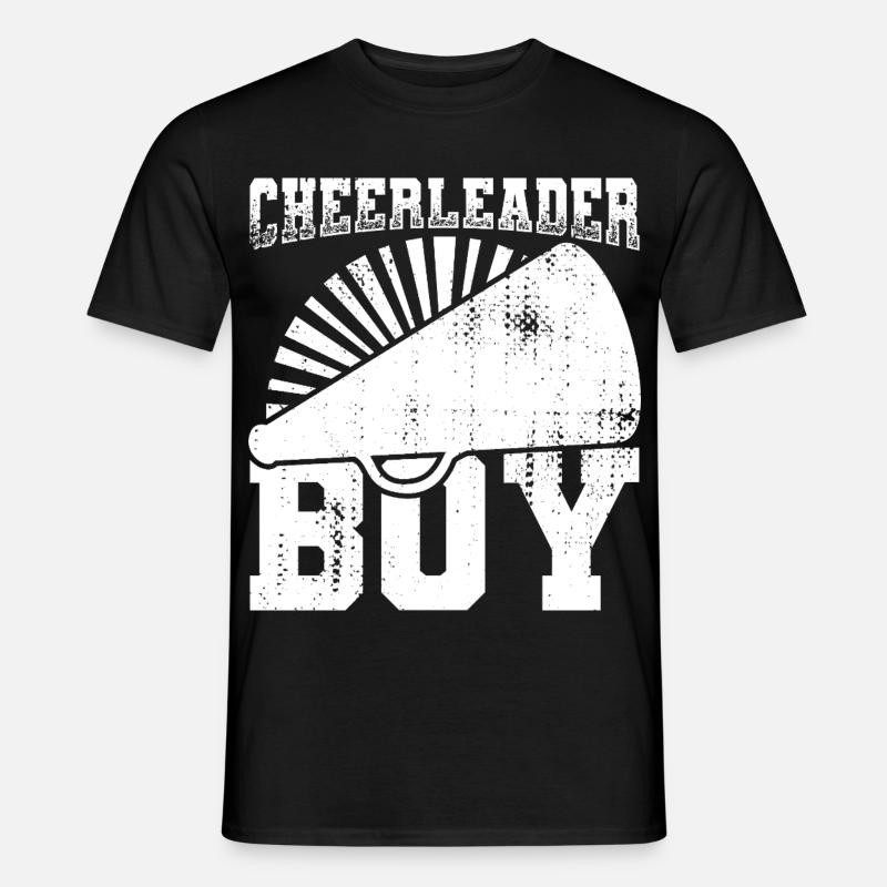Cheerleader Boy - Männer T-Shirt - Schwarz