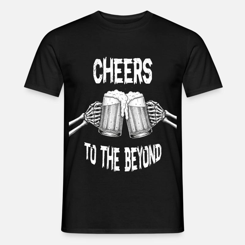 Stoß ins Jenseits - Männer T-Shirt - Schwarz