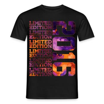 10E ÉDITION LIMITÉE DU 10E ANNIVERSAIRE 2016 - T-shirt homme - noir - Devant - AI Model Male 178 light (178cm)