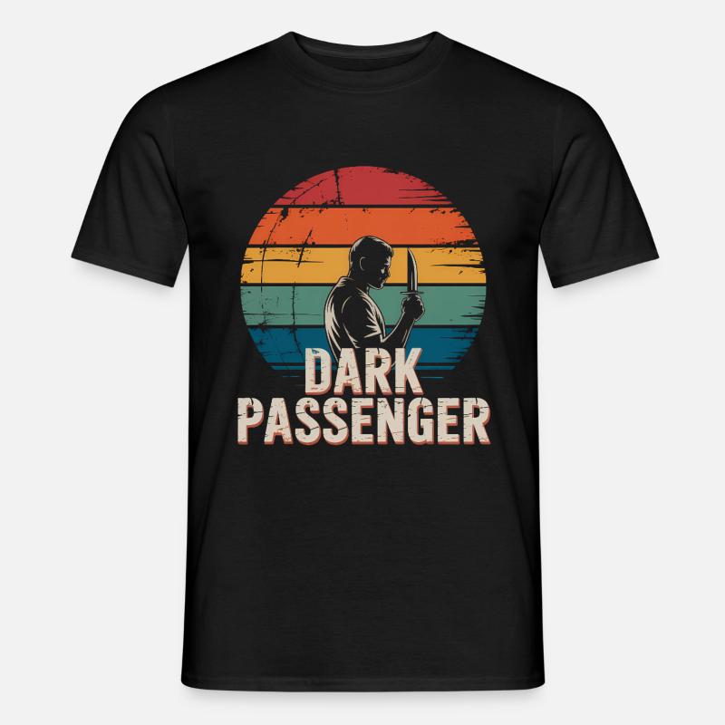 Dark Passenger - Killer Blood Design - Männer T-Shirt - Schwarz