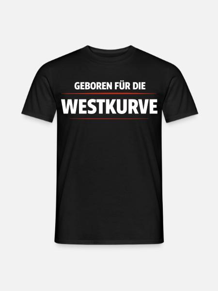 Né pour le Westkurve - T-shirt homme - noir