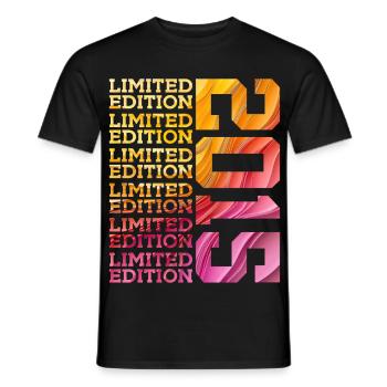 ÉDITION LIMITÉE 2015 11 ANS 11E ANNIVERSAIRE - T-shirt homme - noir - Devant - AI Model Male 178 light (178cm)