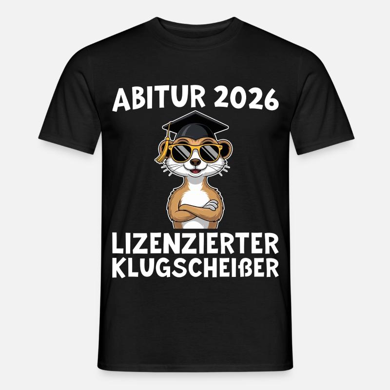 Final exam 2026 Abitur passed - Men’s T-shirt - black
