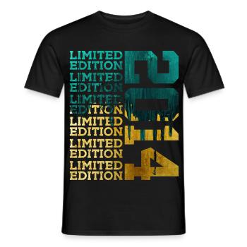 ÉDITION LIMITÉE 2014 12 ANS 12E ANNIVERSAIRE - T-shirt homme - noir - Devant - AI Model Male 178 light (178cm)