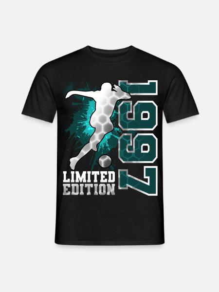 1997 Year of birth Birthday - Men's T-Shirt - black