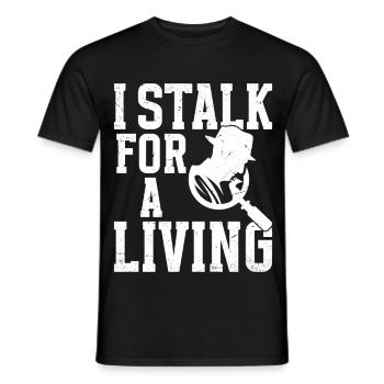  Private Investigator Equipment Observation - Men's T-Shirt - black - Front - AI Model Male 178 light (178cm)