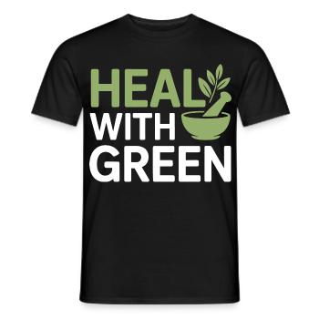 Zertifizierter Experte für klinisches botanisches Wohlbefinden - Männer T-Shirt - Schwarz - Vorne - AI Model Male 178 light (178cm)