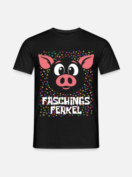 Carnival's Piglet | Costume Carnival Disguise - Men's T-Shirt - black