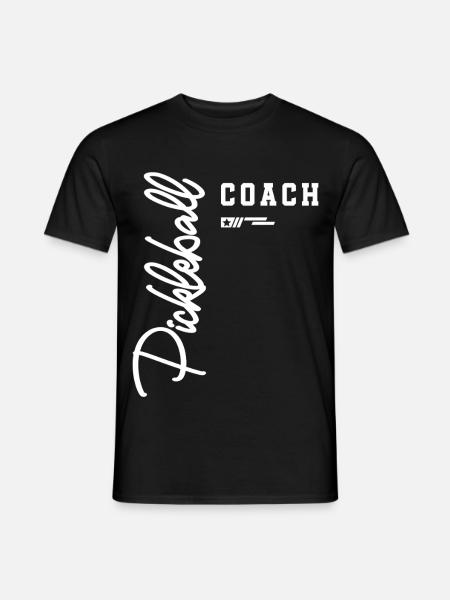 Terrain classique Pickleball Coach pour instructeurs - T-shirt homme - noir