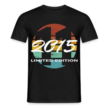 Cadeau garçons et filles pour le 11e anniversaire 2015 - T-shirt homme - noir - Devant - AI Model Male 178 light (178cm)