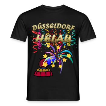 Carnaval Helau de Düsseldorf - T-shirt homme - noir - Devant - AI Model Male 178 light (178cm)