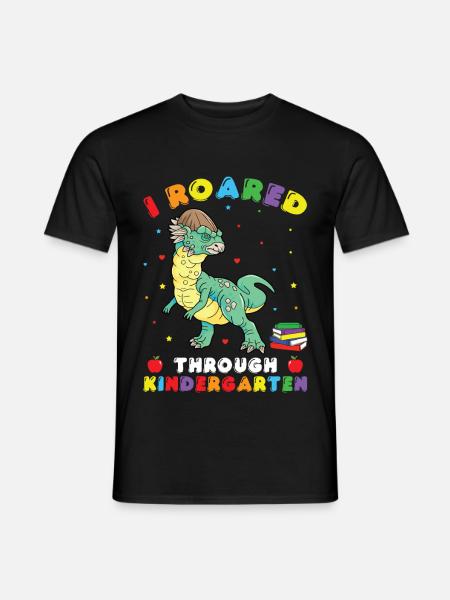 Kindergarten Outfit Dinosaur Costume - Men's T-Shirt - black