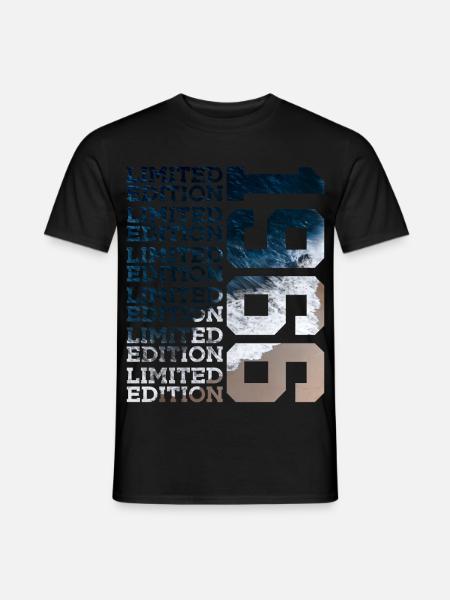 LIMITED EDITION 1966 60 JAHRE 60. GEBURTSTAG - Männer T-Shirt - Schwarz