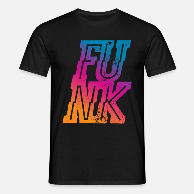 Funk - T-shirt til herrer - sort