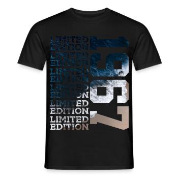 LIMITED EDITION 1967 59 JAHRE 59. GEBURTSTAG - Männer T-Shirt - Schwarz - Vorne - AI Model Male 178 light (178cm)