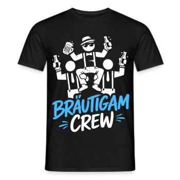 Bachelor Party Men's T-Shirt Bachelor Party Rumbling - Men's T-Shirt - black - Front - AI Model Male 178 light (178cm)