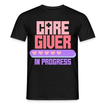 Pflegerin Pfleger Altenpflege Ausbildung - Männer T-Shirt - Schwarz - Vorne - AI Model Male 178 light (178cm)